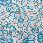NEW MEADOW SOFT PINK hand block printed runner