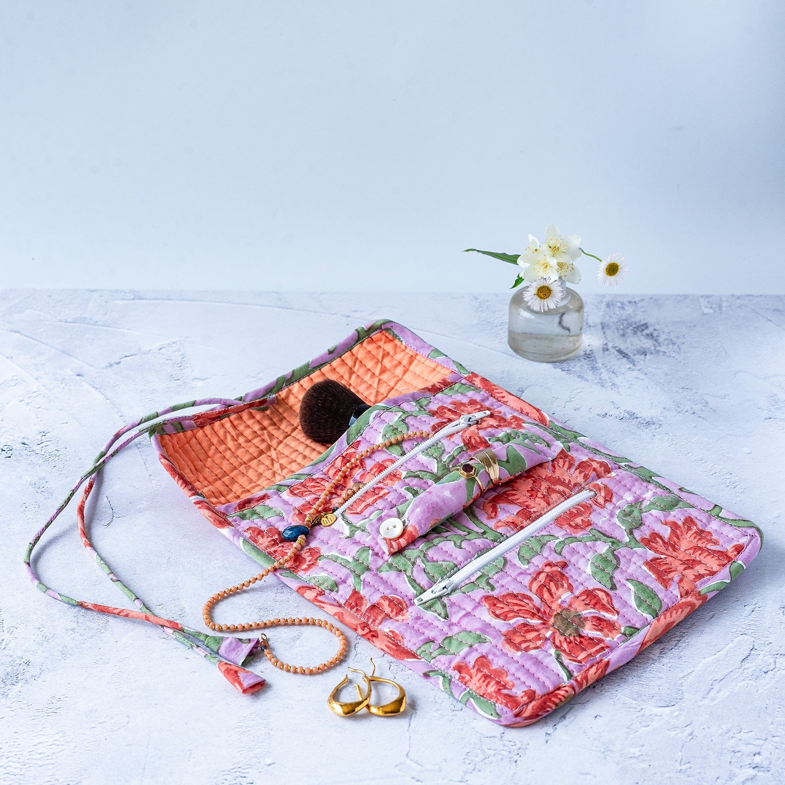 NEW CLEMENTINE jewellery roll