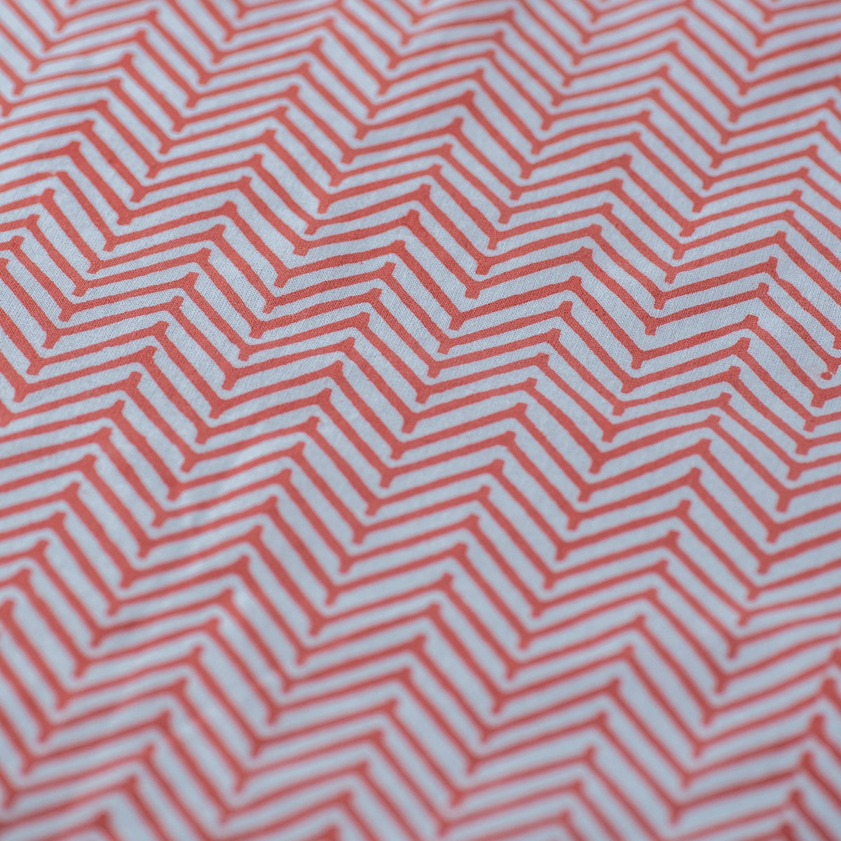CHEVRON GREEN set of 6 cotton napkins