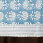 NEW FAN DELFT hand block printed tablecloth