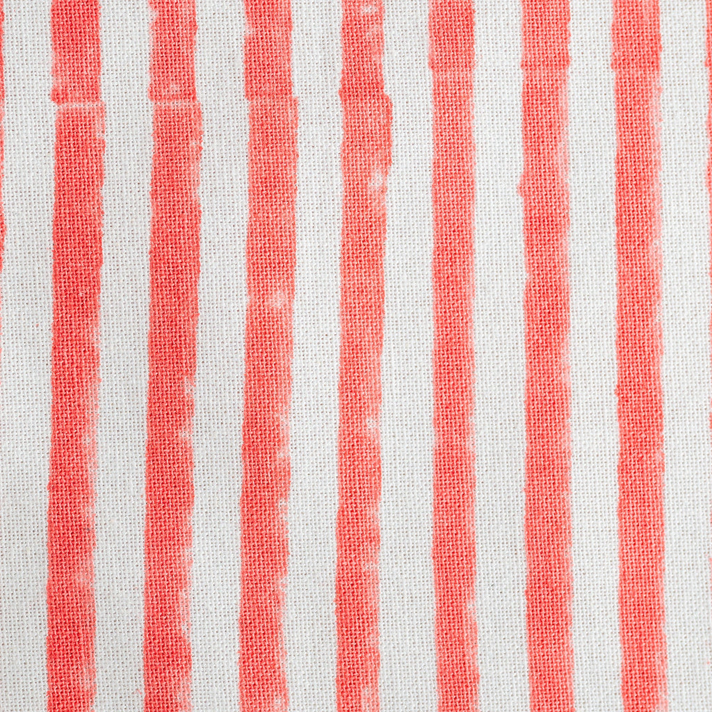STRIPE CHERRY PINK tea towel