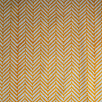 CHEVRON APRICOT NECTAR set of 6 cotton napkins