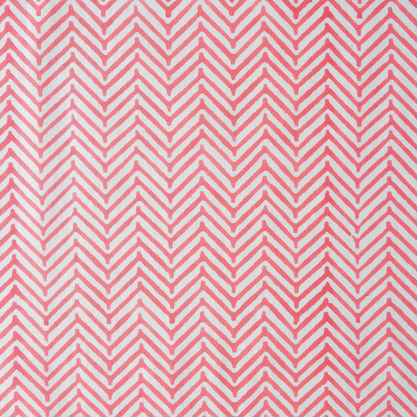 CHEVRON BERGONIA set of 6 cotton napkins