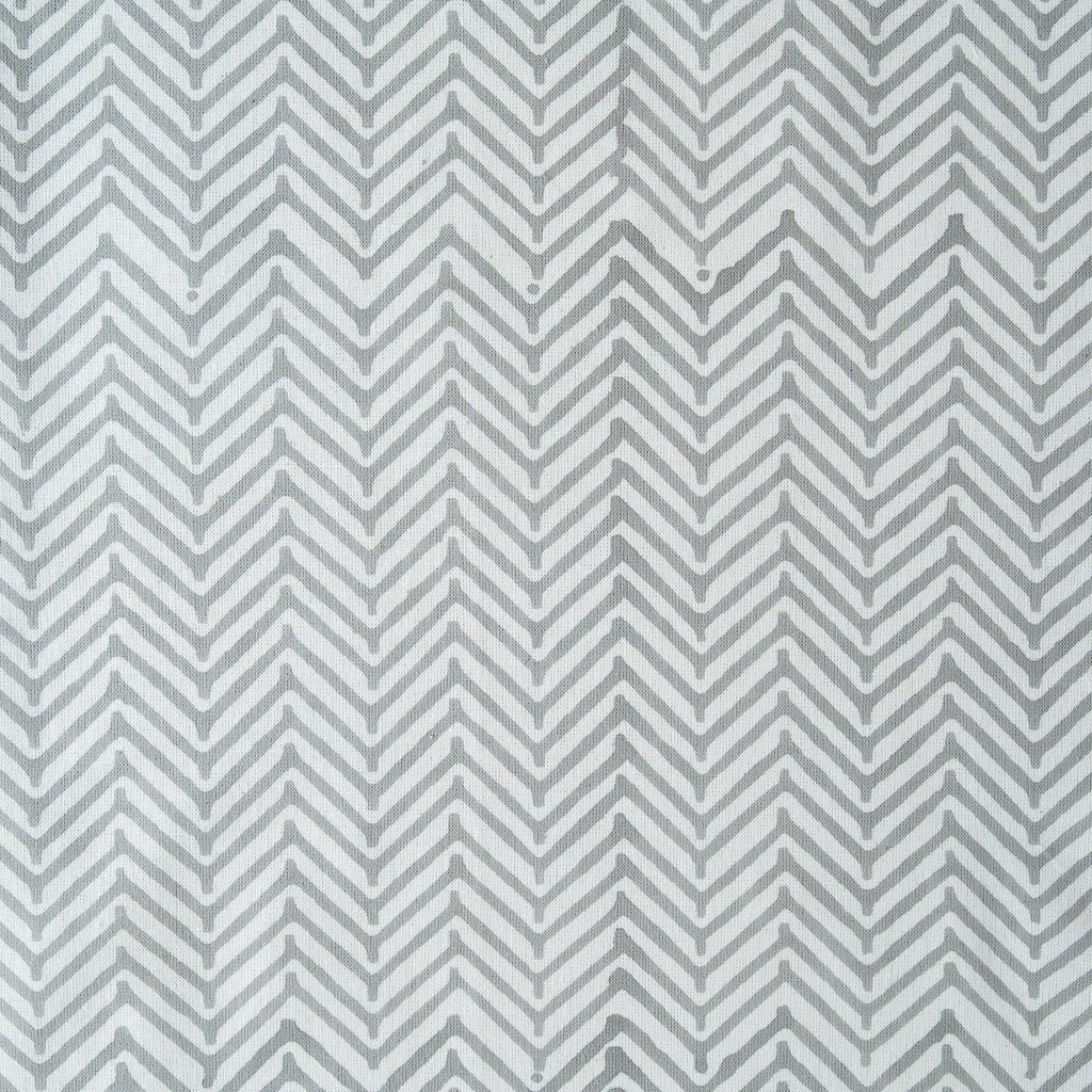 CHEVRON DOVE GREY set of 6 cotton napkins