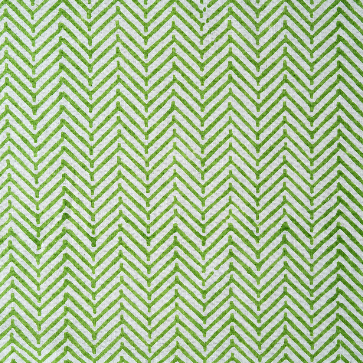 CHEVRON GREEN set of 6 cotton napkins