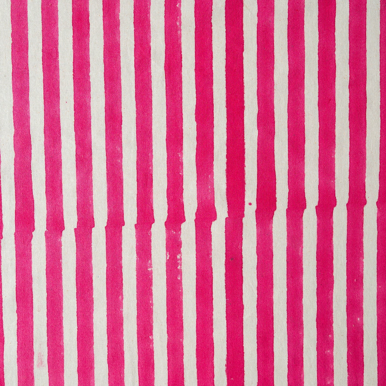 MAGENTA STRIPE set of 4 cotton napkins