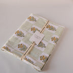 NEW LUNA MOSS hand block printed tablecloth