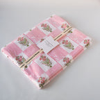 NEW LUNA ROSE hand block printed tablecloth