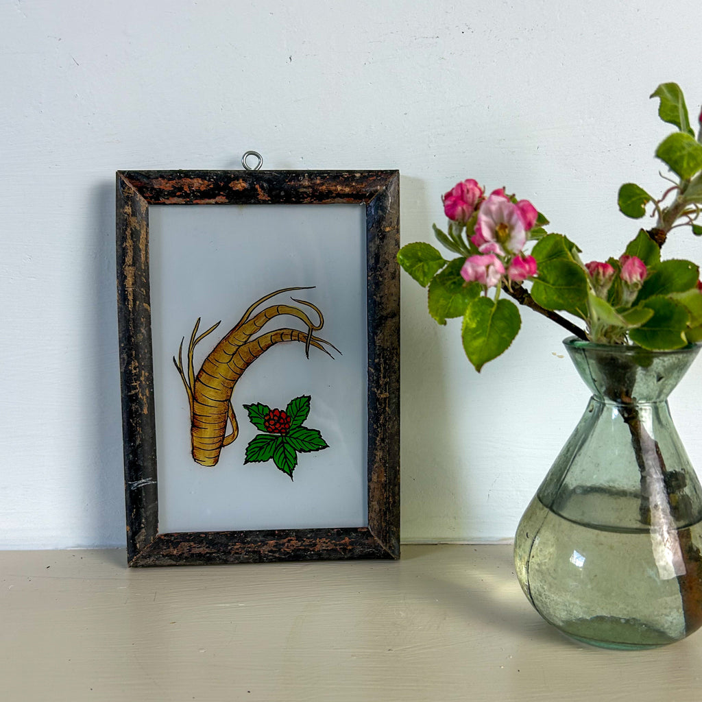 GINGER 2 Indian glass painting