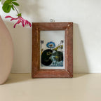 LOTUS FLOWER Indian glass painting