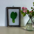 PAK CHOI Indian glass painting