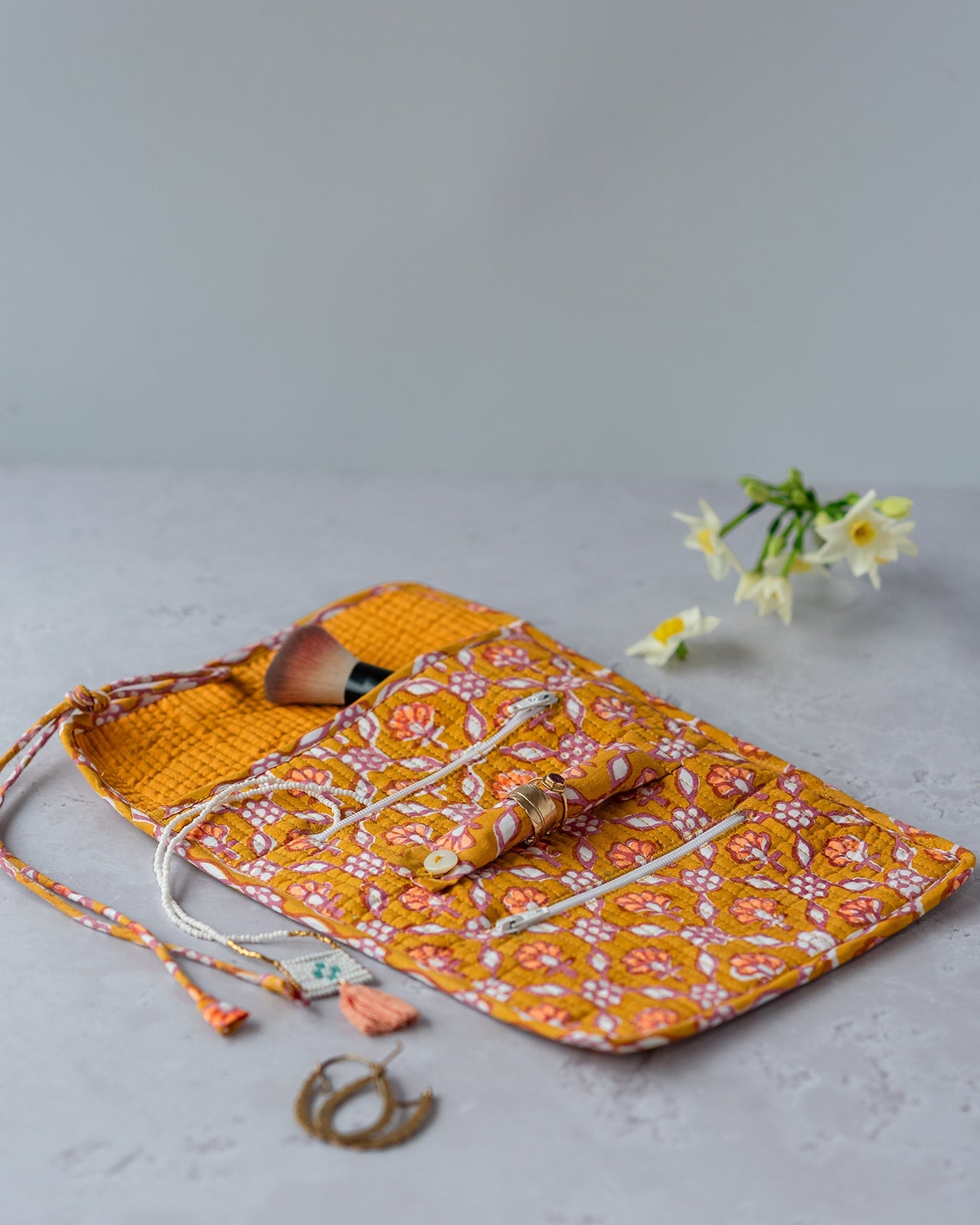 NEW NECTAR PETAL jewellery roll