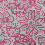 NEW MEADOW SOFT PINK hand block printed runner