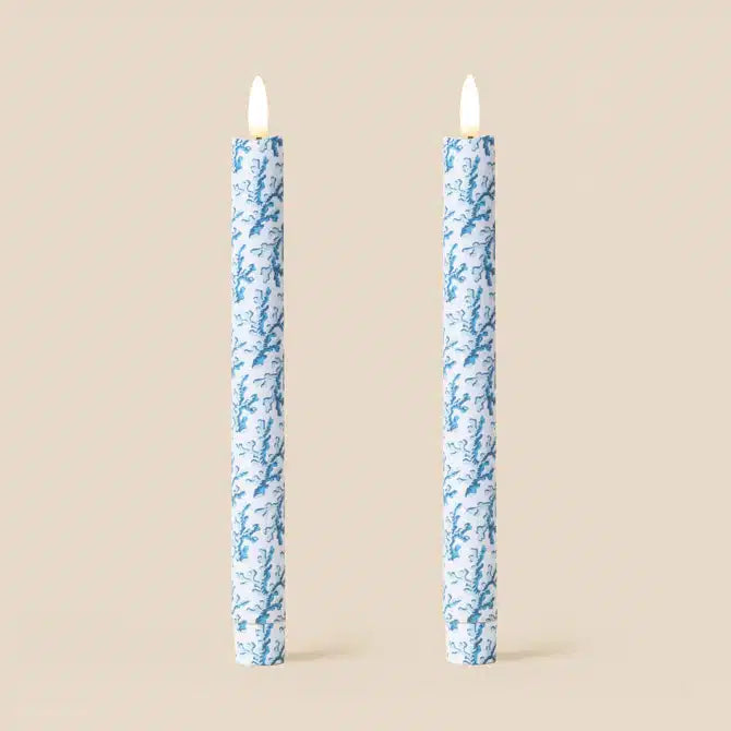 Coral Tide Flameless LED Wax Candles