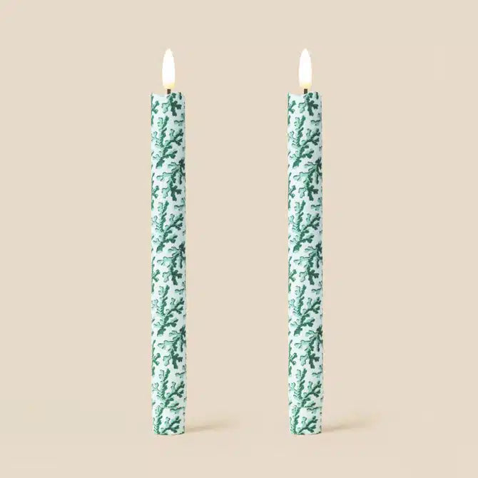 Coral Tide Flameless LED Wax Candles