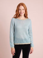 Lottie Mohair & Merino Knit Jumper with Lurex Trim