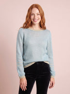 Lottie Mohair & Merino Knit Jumper with Lurex Trim
