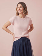 Terrie Pure Mongolian Cashmere Top
