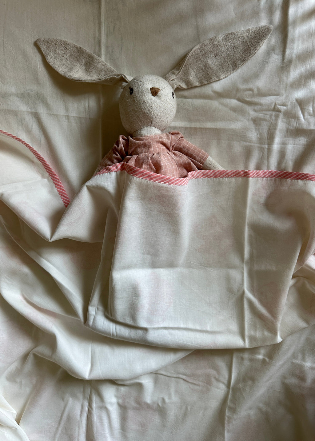 Pink Mouse Organic Cotton Baby Doha