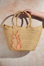 Meribella Scallop Basket Bag