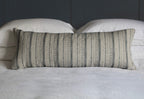 LUMBAR CUSHION ~ MOONPENNY/DAISY CHAIN FLAX FLOWER