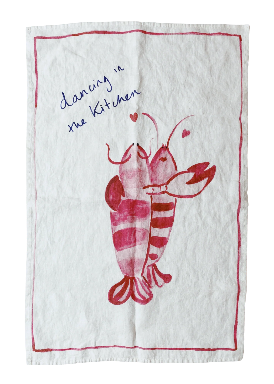 Dancing in the Kitchen - Linen Tea Towel