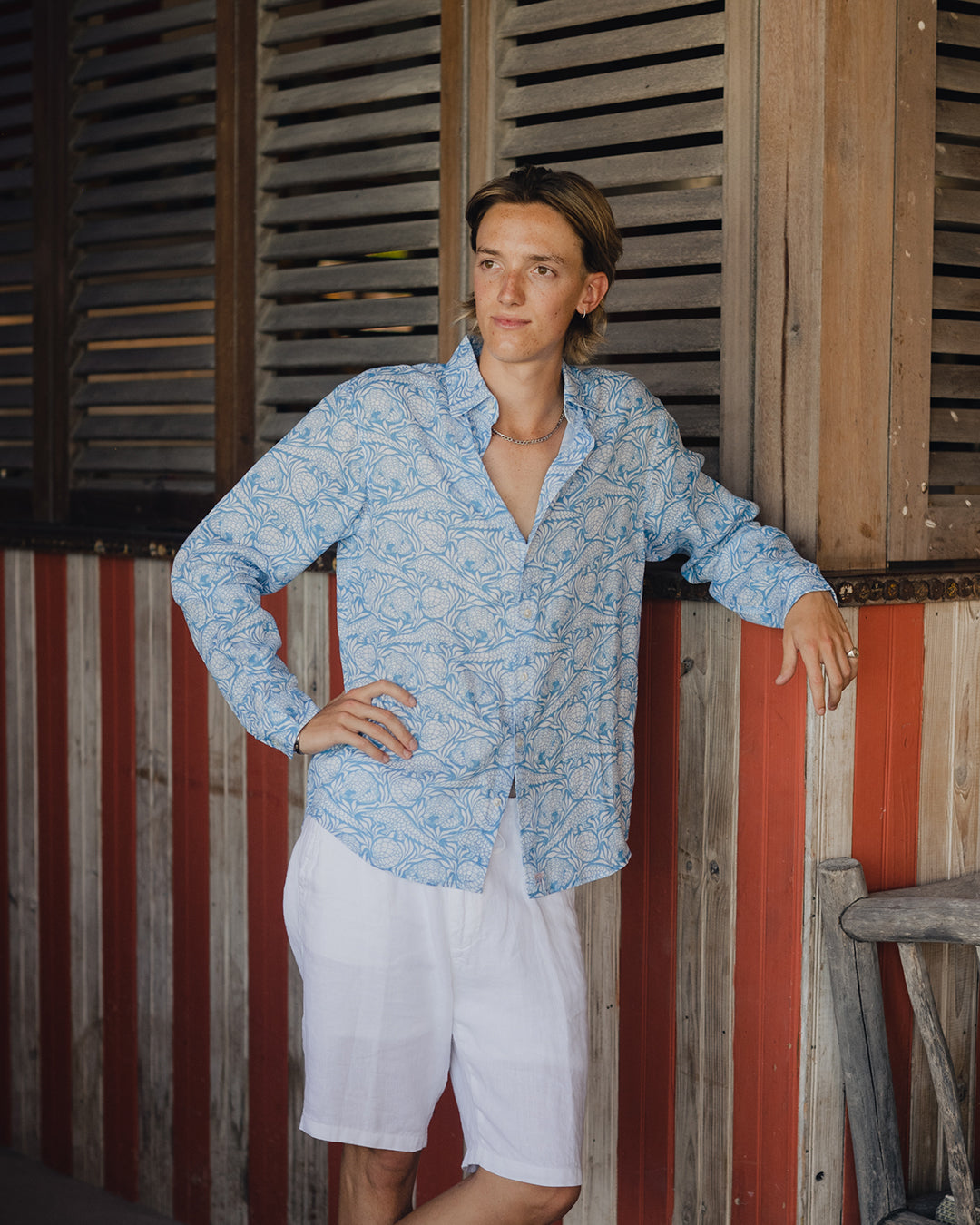 Linen Shirt PANGOLIN