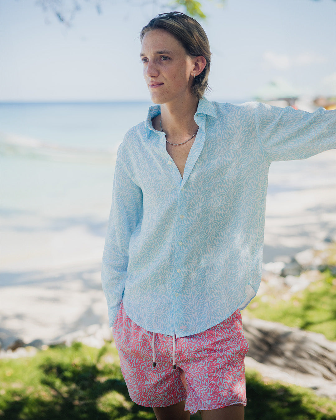 Linen Shirt SEALEAF