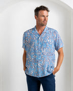 Silk Festival Shirt PARROT