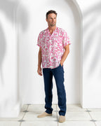 Silk Festival Shirt PARROT