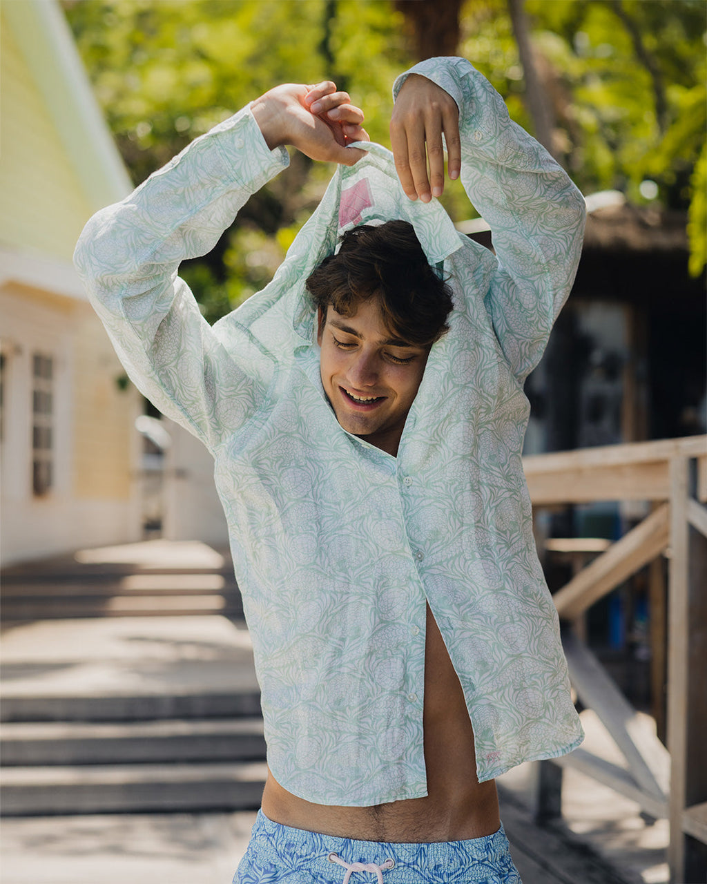 Linen Shirt PANGOLIN