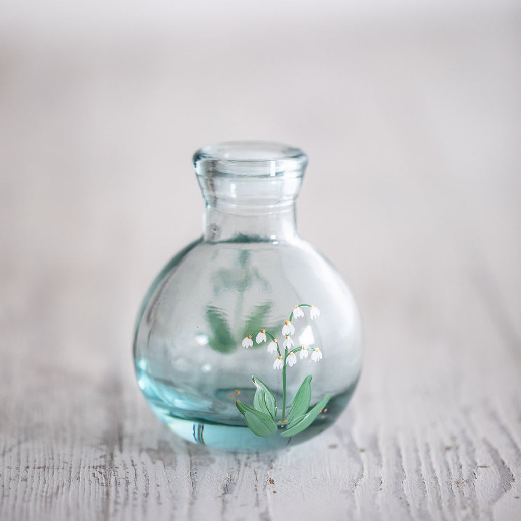 Hand Painted Round Diffuser Bottle image 0