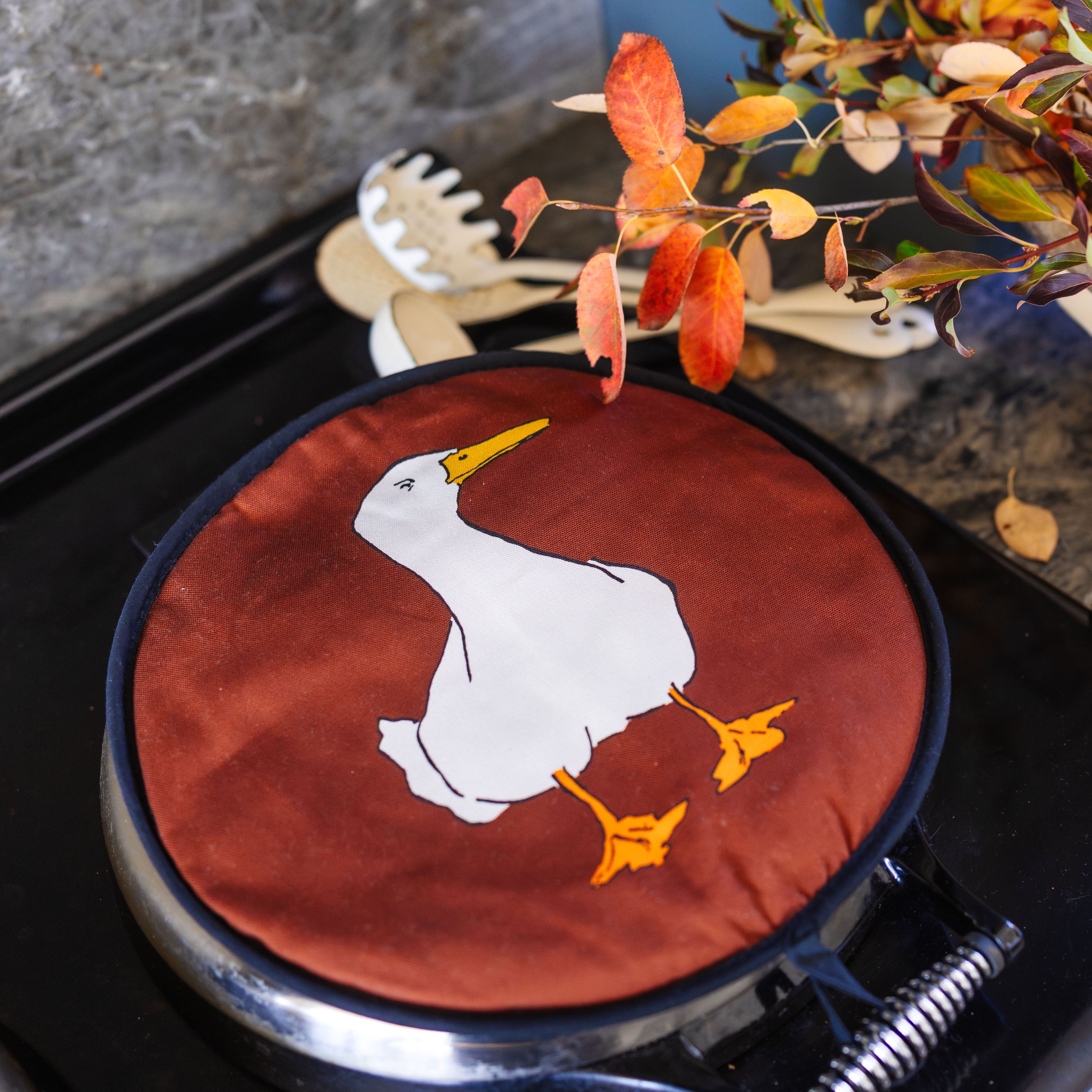 Duck Burgundy Aga Chef Pads