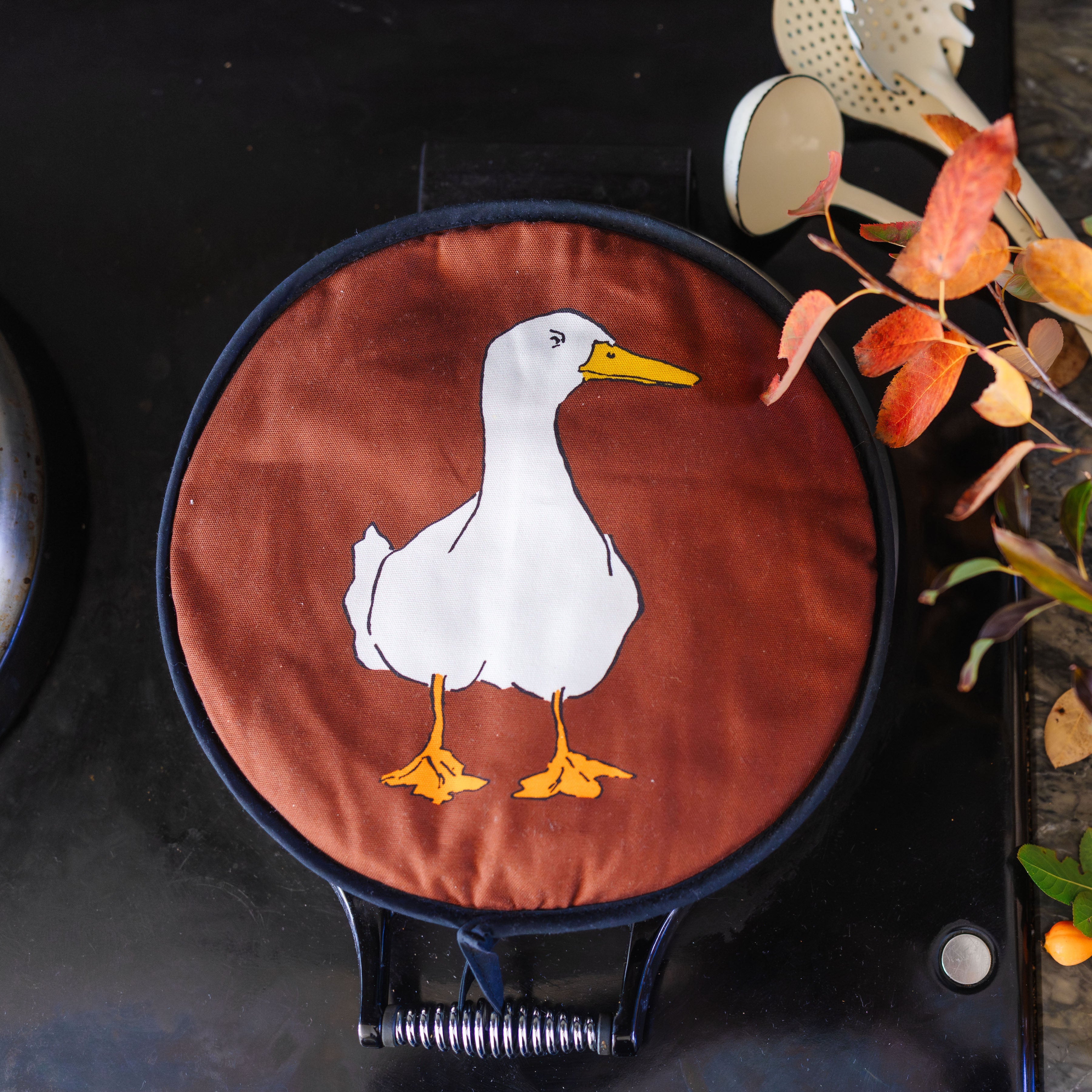 Duck Burgundy Aga Chef Pads