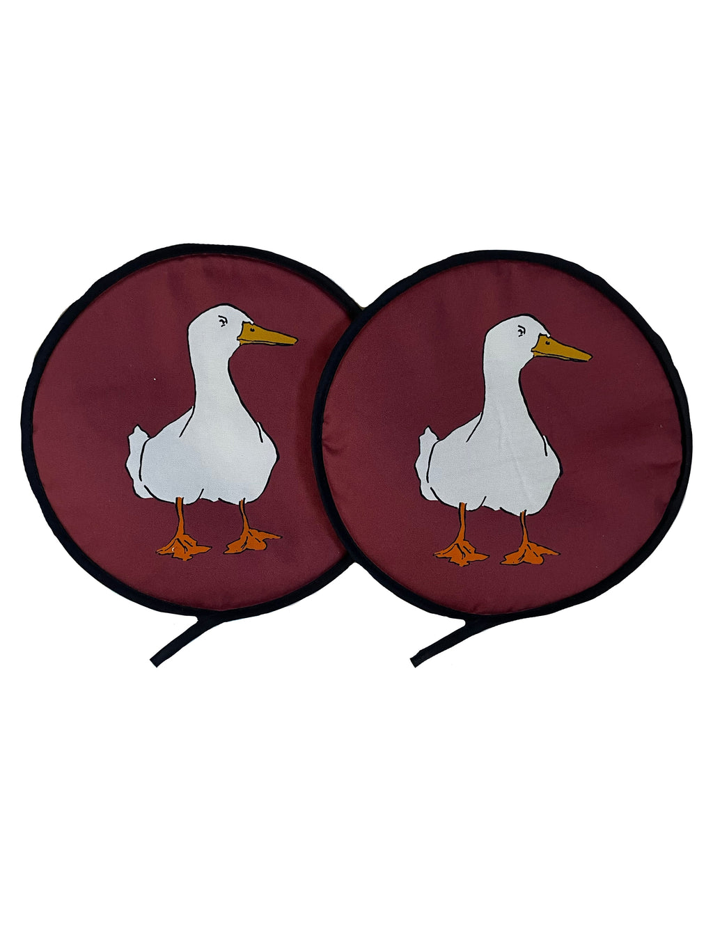 Duck Burgundy Aga Chef Pads