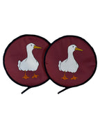 Duck Burgundy Aga Chef Pads