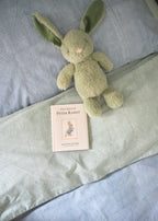 Blue & Green Reversible Stripe Single Duvet Cover