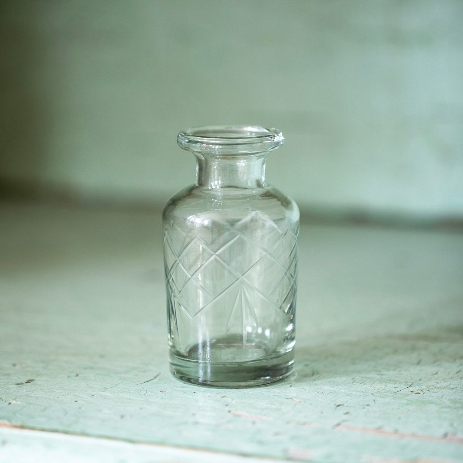Vintage Style Round Bottle image 1