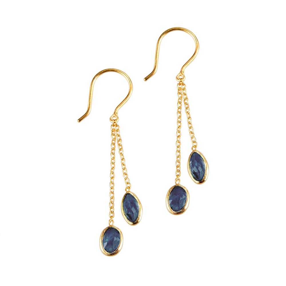 Duals in London Blue Topaz