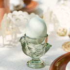 Decorative Glass Easter Chicken Egg Cup