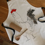 Cream Apron in Gift Box