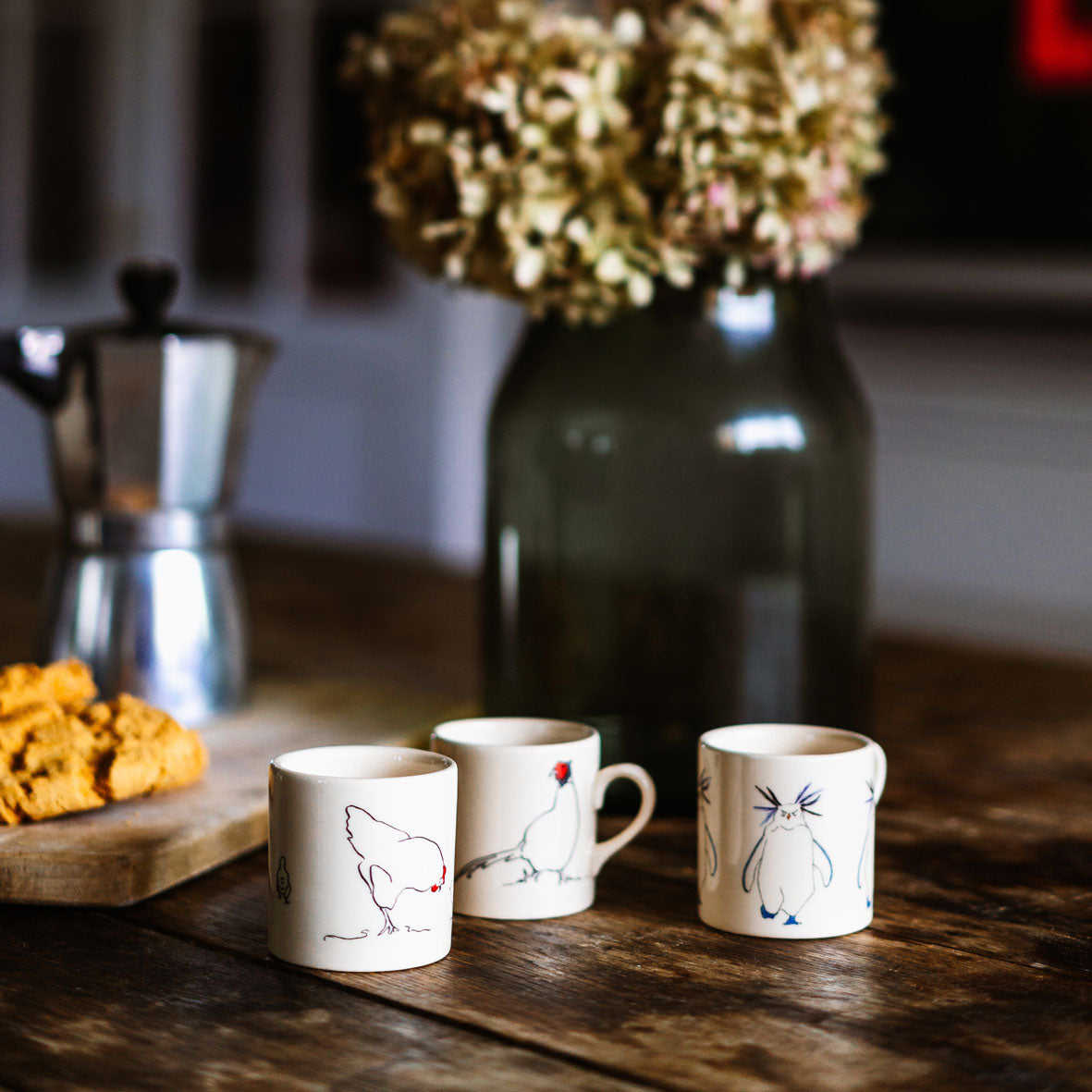 Chicken Espresso cups