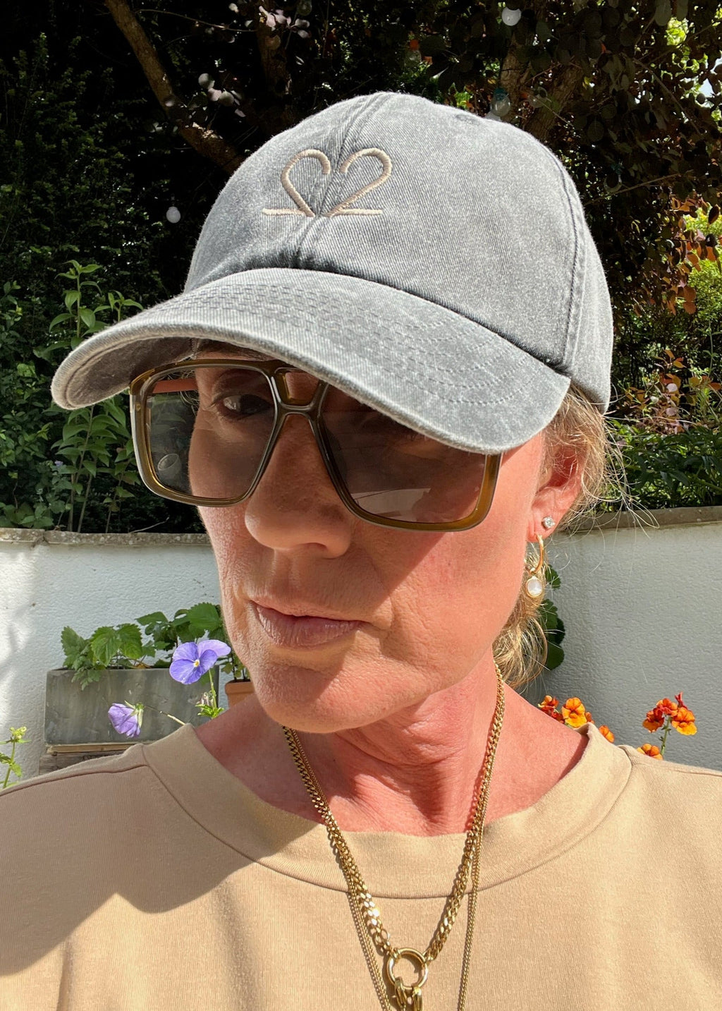 CAP - faded charcoal