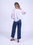 'MUSE' JACKET IN WHITE