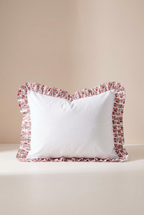 Floral Organic Cotton Poplin Pillowcase