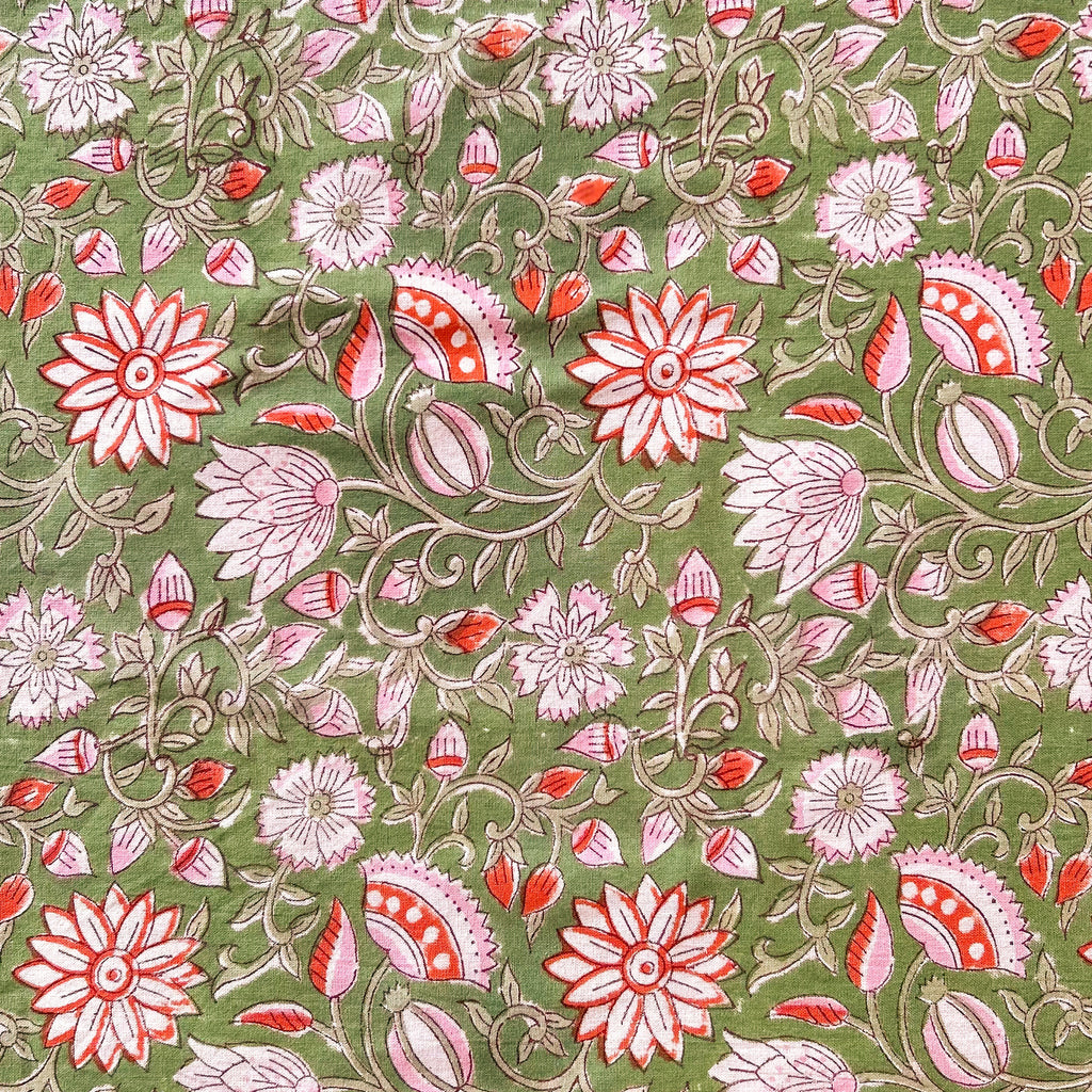 Flower Design, set of 4 napkins