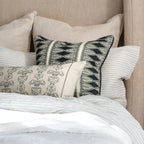Florian Square Cushion - Blue