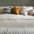Florian Square Cushion - Blue