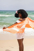 Fouta By Yuta - Hammam Towel Bardo | Tangerine