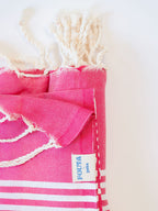 Fouta By Yuta - Hammam Towel Sousse | Hot Pink